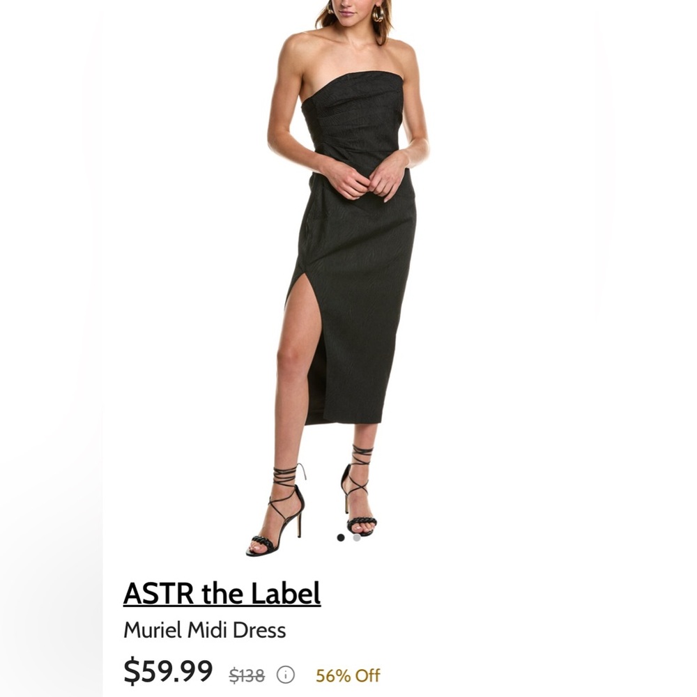 ASTR the Label Muriel Midi Dress